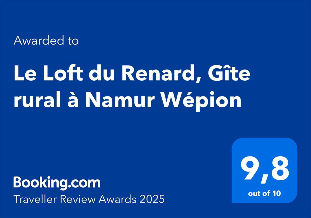 Le Loft Du Renard, Gite Rural A Namur Wepion Exterior photo